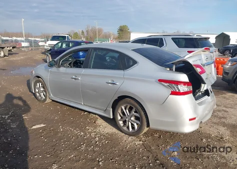 2014 Nissan Sentra Sr из США, поврежденный, VIN 3N1AB7AP1EY254934